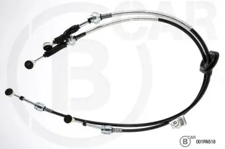 К-кт тросов переключения КПП Renault Master, Opel Movano 2,5dCi, 2.8dTI 98- B CAR 001RN518