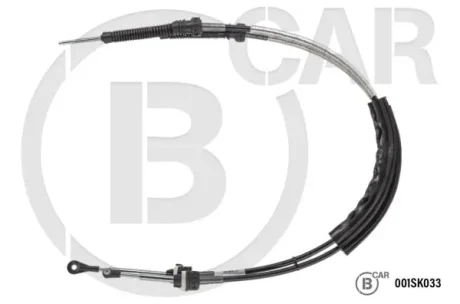 Трос привода коробки передач B CAR 001SK033