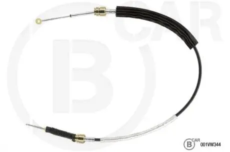 Трос привода коробки передач B CAR 001VW344