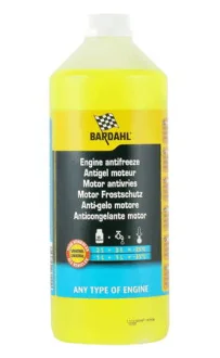 Антифриз Engine Antifreeze -35 °C, жовтий 1 л Bardahl 7111