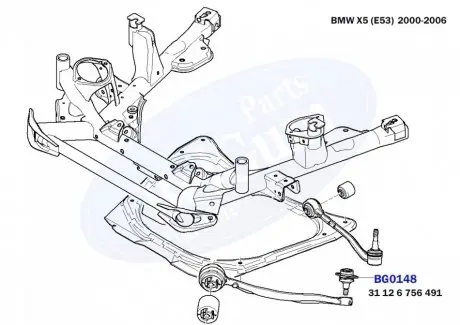 Пыльник опоры шарового рулевого наконечника (универсальный) (36х18х30) BELGUM PARTS BG0148