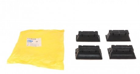 Комплект подушек под 2-х лист. рессору MB Sprinter 96- BELGUM PARTS BG1369 (фото 1)