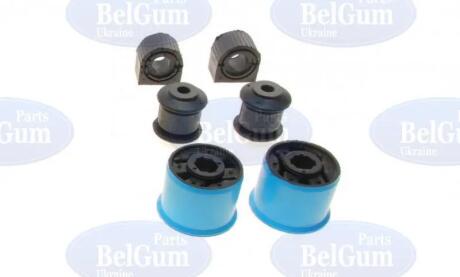 Комплект передней подвески VW Caddy/Golf/Passat/Tiguan/Touran 05- (d=23mm) (4 сайлент.важ/2 втулк.стаб). d=23mm) BELGUM PARTS BGKIT-8
