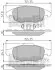 Колодки гальмові CITROEN BERLINGO 08> ПЕРЕД БЕЗ ДАТЧИКА Bendix 510565 (фото 1)