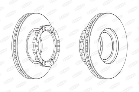 Диск тормозной BERAL BCR173A