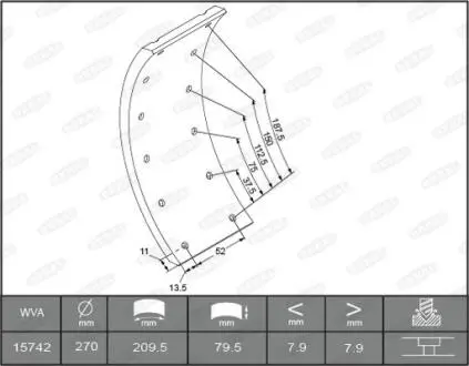 Автозапчасть BERAL KBL1503001561