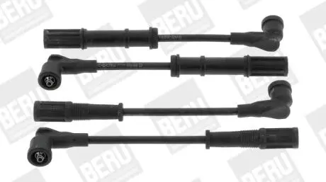 Комплект изолированных проводов для свечей зажигания BERU ZEF1598