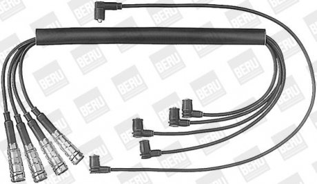 Высоковольтные провода (набор) BERU ZEF463 (фото 1)