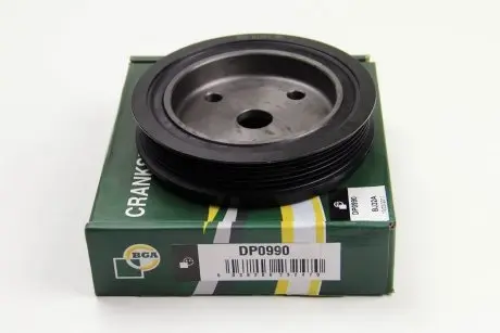 Шкив коленвала VOLVO S60/V70/XC70/XC90 2.4D 01- BGA DP0990