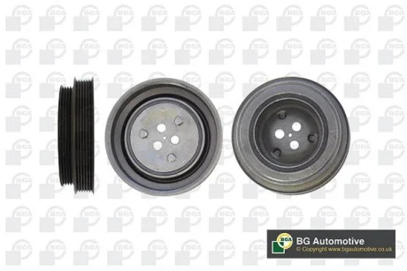 Шкiв колiнчатого валу ducato/boxer 2.2hdi 06-/transit 2.2tdci 06- 0515 s9 BGA DP1420