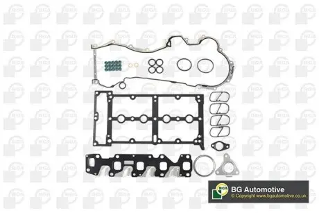 Комплект прокладок Astra/Corsa 1.3JTD 09- (верхній/без прокладки ГБЦ) BGA HN9505