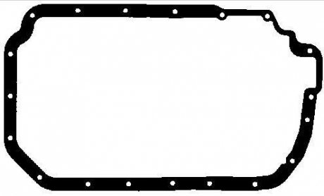 Прокладка піддону картера гумова BGA OP7393 (фото 1)