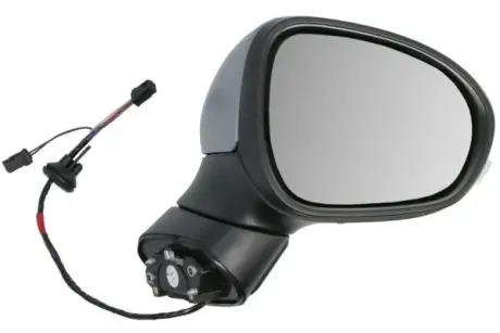 Бокове дзеркало Прав (електричне, опукле, обігрів, загрунтоване, з індикатором, з датчиком температури, wy5w) FIAT 500X 09.14-12.23 BLIC 5402070302311P