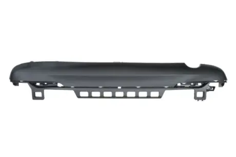 Спойлер бампера задн (чорн, виріз для вихлопної труби: зліва) SMART FORFOUR 07.14-12.19 BLIC 5511003503972P