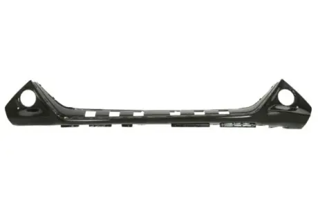 Спойлер бампера передн (з отвором для галогенних фар, з отворами для накладок/молдингів, чорн глянець) TOYOTA AYGO II 05.18-12.21 BLIC 5511-00-8103221P