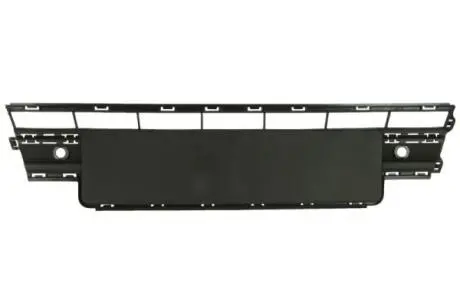 Кріплення номерного знаку передн (з отворами для парктроніка, пластик, чорн, CARAVELLE/MULTIVAN) VW TRANSPORTER T6 03.19-08.24 BLIC 5703-05-9579921P