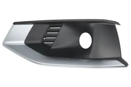 Решітка бампера передн Лів (пластик, темно-сірий/чорн) AUDI A4 B9 05.19- BLIC 6502-07-0030911P