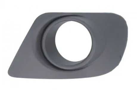 Решітка бампера передн Прав (з отвором для галогенних фар, чорн) DODGE JOURNEY I FIAT FREEMONT 11.10-07.20 BLIC 6502072050916P