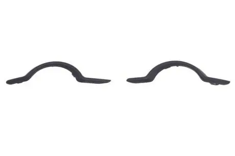 Накладка/молдинг решітки бампера передн Прав (пластик, срібн) DODGE JOURNEY I 11.10-07.20 BLIC 6502072050922P