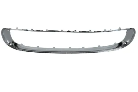 Рамка решітки бампера передн (середн, хром) MINI MINI CLUBMAN R55, MINI CLUBVAN R55, ONE / COOPER R56, R57, R58, R59 10.06- BLIC 6502-07-4001912P