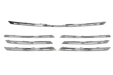 Накладка / молдинг решітки (внутрішня кпл.7шт, хром) RENAULT TALISMAN 06.15-12.19 BLIC 6502076040991P