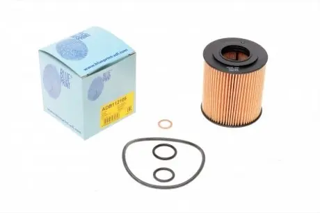 Фильтр масляный BMW 3 (E46/ E90) / 5 (E60)/ X3 (E83) 1.6/ 2.0/ 1.8/ 2.0 BLUE PRINT ADB112106