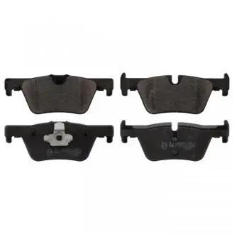Комплект гальмівних колодок задн, BMW 2 (F22, F87), 2 (F23), 3 (F30, F80), 3 GRAN TURISMO (F34), 4 (F32, F82), 4 (F33, F83), 4 GRAN COUPE (F36) 1.5/2.0/2.0D 10.12- BLUE PRINT ADB114222