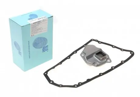 Фильтр АКПП Mitsubishi ASX/Lancer/Outlander 03- (к-кт с прокладкой) BLUE PRINT ADBP210001