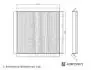 MG Фільтр салонний MG 3 1.5 16- BLUE PRINT ADBP250072 (фото 1)
