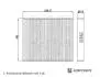 Фільтр салону пильовий TOYOTA AYGO X 1.0 03.22- BLUE PRINT ADBP250078 (фото 2)
