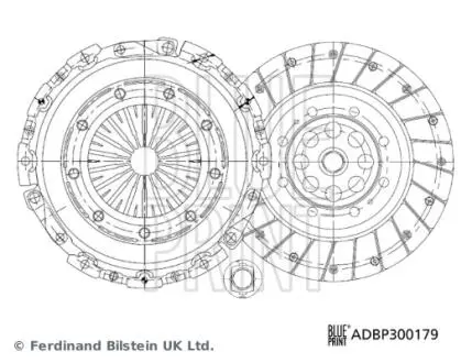 Автозапчасть BLUE PRINT ADBP300179