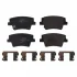 Комплект гальмівних колодок задн, HYUNDAI SANTA FE IV, SANTA FE IV/SUV, SANTA FÉ III 2.0D-3.5 07.18- BLUE PRINT ADBP420027 (фото 1)