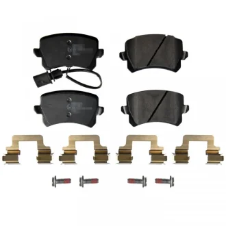 Комплект гальмівних колодок задн, AUDI Q3 2.5 05.13-10.18 BLUE PRINT ADBP420030