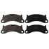 Комплект гальмівних колодок передн, PORSCHE 911, 911 TARGA, BOXSTER SPYDER 3.8 05.11-12.19 BLUE PRINT ADBP420060 (фото 1)