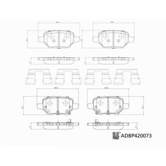 Автозапчасть BLUE PRINT ADBP420073