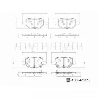 Автозапчасть BLUE PRINT ADBP420073