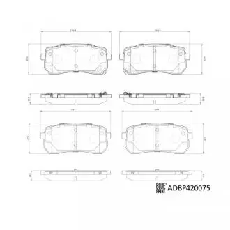 Автозапчасть BLUE PRINT ADBP420075