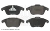 Комплект гальмівних колодок передн, CITROEN C4, C4 I, PEUGEOT 207, 208 I, 208/HATCHBACK, 3008, 3008 I, 307, 307/KOMBI, 308, 308 I, RCZ 1.2-2.0D 10.03-12.19 BLUE PRINT ADBP420104 (фото 1)