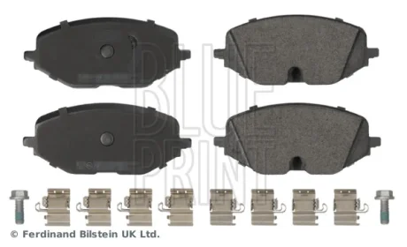 Колодки гальмівні (передні) Audi A3/Skoda Octavia/Seat Leon/VW Golf VIII 19-/Caddy 20- (+датчик) BLUE PRINT ADBP420106