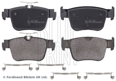 Колодки гальмівні (задні) Audi A3/VW Golf 12-/Touran/Passat B8 14-/Skoda Karoq 17-/Octavia 20- BLUE PRINT ADBP420115