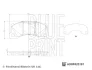 PORSCHE Комплект передних тормозных колодок. CAYENNE (9YA) 2.0 E-Hybrid AWD (9YAAM1) 18- BLUE PRINT ADBP420181 (фото 1)