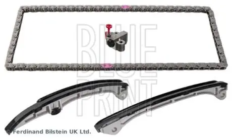 Комплект ГРМ (ланцюг + елементи) TOYOTA RAV 4 IV 2.0D 12.12-11.18 BLUE PRINT ADBP730113