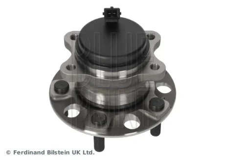 Комплект підшипника колеса задн Лів/Прав (із маточиною) (30x143x81) HYUNDAI GRANDEUR, I30, NEXO, SONATA VII, TUCSON, TUCSON/SUV, KIA OPTIMA, SPORTAGE IV 1.6-Electric 09.14- BLUE PRINT ADBP820084