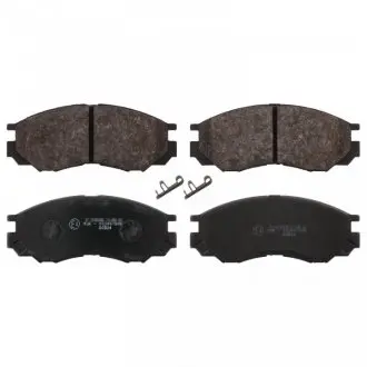 Тормозные колодки (передние) Mitsubishi L200 96-11 BLUE PRINT ADC44257