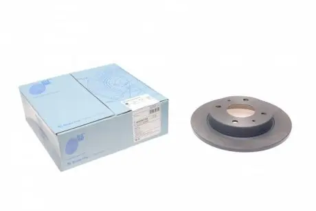 Диск тормозной (задний) Mitsubishi Colt 04-13 Smart Forfour 03-08 (250x10) (с покрытием) (полный)) BLUE PRINT ADC443103