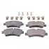 Тормозные колодки FORD T. TRANSIT 2,0-2,2 TDCI 12- BLUE PRINT ADF124212 (фото 1)