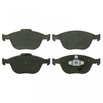 Комплект гальмівних колодок передн, FORD FIESTA V, FOCUS I, TOURNEO CONNECT, TRANSIT CONNECT 1.4D-2.0 11.01-12.13 BLUE PRINT ADF124215