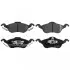 Колодки тормозные (передние) Ford Focus 98-05 BLUE PRINT ADF124217 (фото 1)