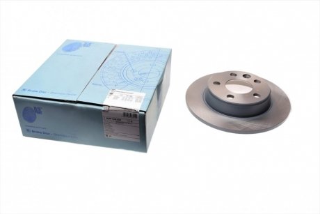 Диск тормозной (задний) VW Sharan/Seat Alhambra 96-10 (267.8x9.8)(с покрытием)(полный)) BLUE PRINT ADF124339 (фото 1)