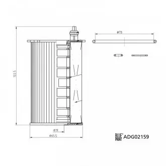Масляный фильтр BLUE PRINT ADG02159